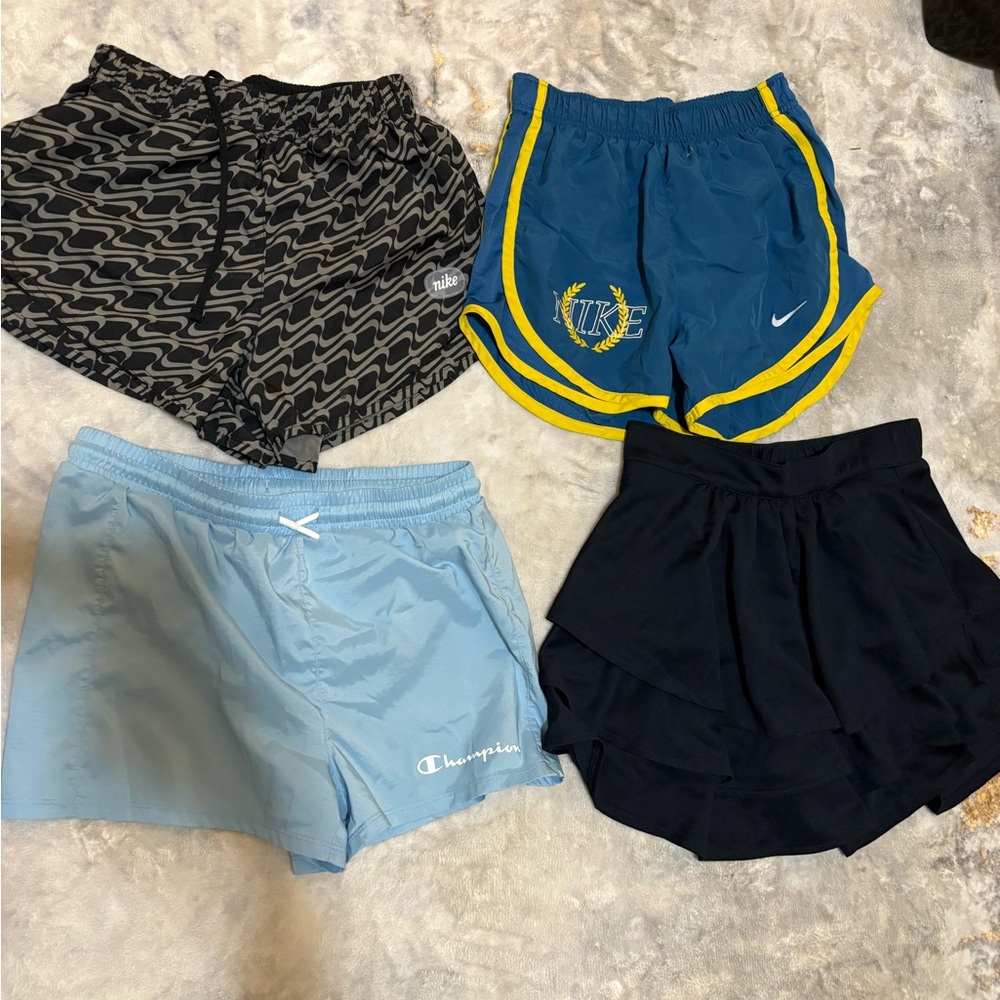 Champion and Nike Athletic Shorts Collection (Bundle of 4)